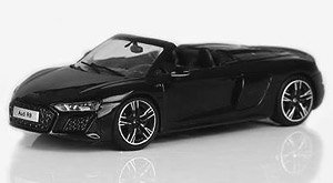 Audi 2021 R8 Black Open (Diecast Car)