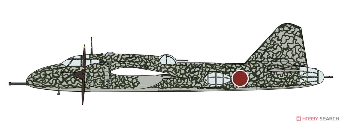 Mitsubishi ki109 Experimental Interceptor `Prototype1` (Plastic model) Color1