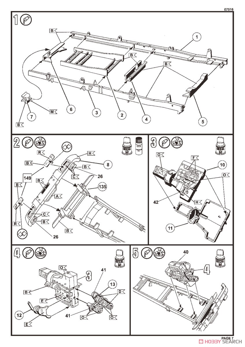 Mercedes-Benz 1625 TLF 24/50 (Model Car) Assembly guide3