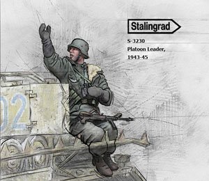 WWII ドイツ擲弾兵1943～45(7)戦車に乗り合図を送る指揮官 (プラモデル)