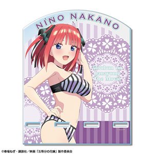 [The Quintessential Quintuplets the Movie] Acrylic Smartphone Stand Swimwear Ver. Design 02 (Nino Nakano) (Anime Toy)