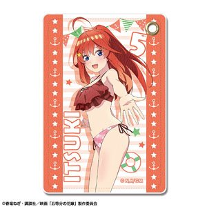 映画「五等分の花嫁」 レザーパスケース 水着Ver. デザイン05 (中野五月) (キャラクターグッズ)