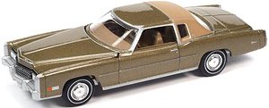 1975 Cadillac El Dorado Tarragon Gold (Diecast Car)