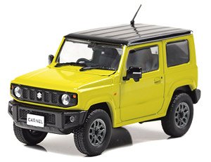 スズキ ジムニー XC (JB64W) 2018 Kinetic Yellow / ブラックルーフ (ミニカー)