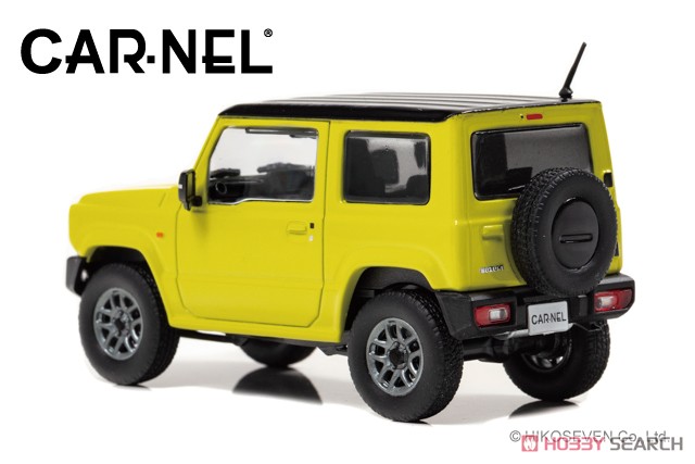 スズキ ジムニー XC (JB64W) 2018 Kinetic Yellow / ブラックルーフ (ミニカー) 商品画像2