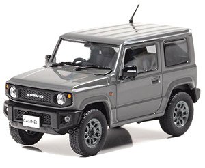 Suzuki Jimny XC (JB64W) 2018 Medium Gray w/Option Grill (Diecast Car)