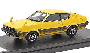 MITSUBISHI LANCER Celeste 2000GT (1979) イエロー (ミニカー)