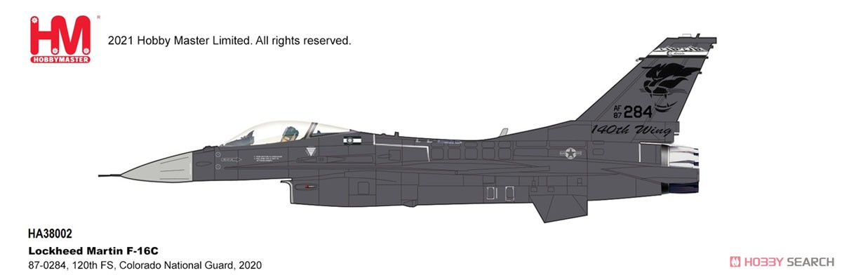 F-16C `コロラド州空軍 第120戦闘飛行隊` (完成品飛行機) その他の画像1