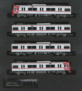 Meitetsu Series 9500 Additional Four Car Formation Set (without Motor) (Add-on 4-Car Set) (Pre-colored Completed) (Model Train)