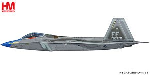 Lockheed F-22 Raptor 192nd FW `Cripes A`Mighty` (w/underwings 4 x AIM-120) (Pre-built Aircraft)