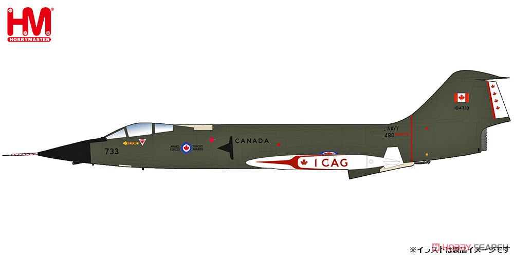 CF-104 スターファイター `カナダ空軍 第1航空師団` (完成品飛行機) その他の画像1