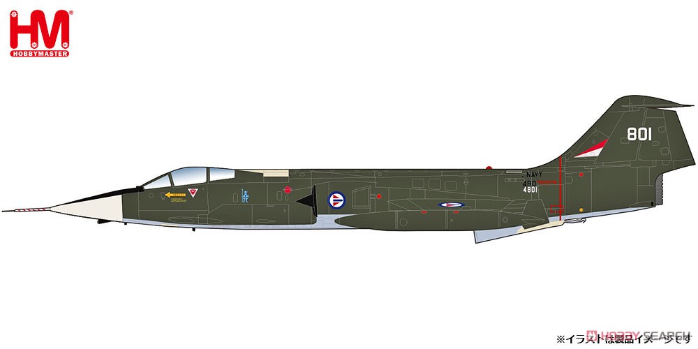 CF-104 スターファイター `ノルウェー空軍 第334飛行隊` (完成品飛行機) その他の画像1