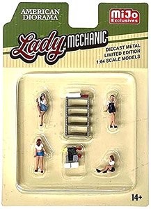 Lady Mechanic (Diecast Car)