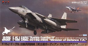 F-15Jイーグル 日豪共同訓練「武士道ガーディアン19」 第201飛行隊 900号機 `ミニスター・オブ・ディフェンス T・K` (プラモデル)