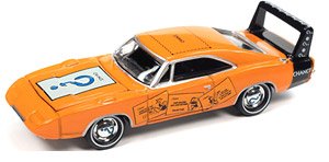 Monopoly Chance 1969 Dodge Daytona Orange (Diecast Car)
