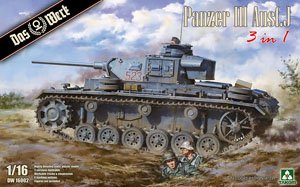 Panzer III Ausf. J (3 in 1) (Plastic model)