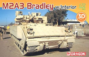 アメリカ軍 歩兵戦闘車 M2A3 ブラッドレー 3Dプリントパーツ インテリア付き (プラモデル)