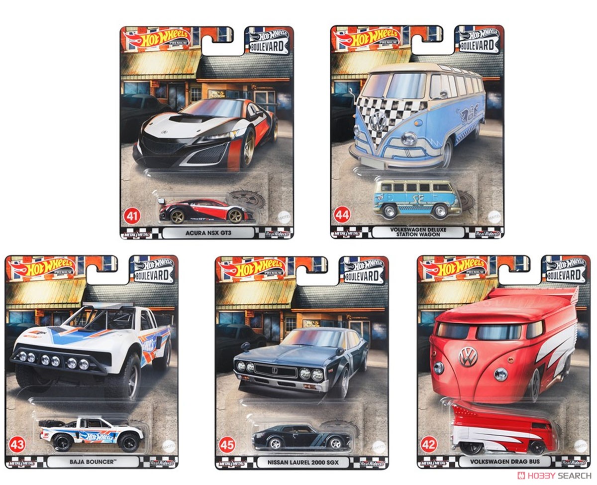 Hot Wheels Boulevard Assorted 2022 Mix1 (Set of 10) (Toy) Package1