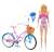 Barbie Doll and Bicycle (Character Toy) Item picture1