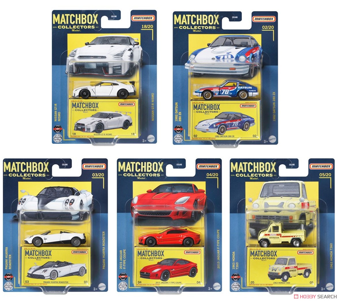Matchbox Basic Cars Assort 986L (Set of 8) (Toy) Package1