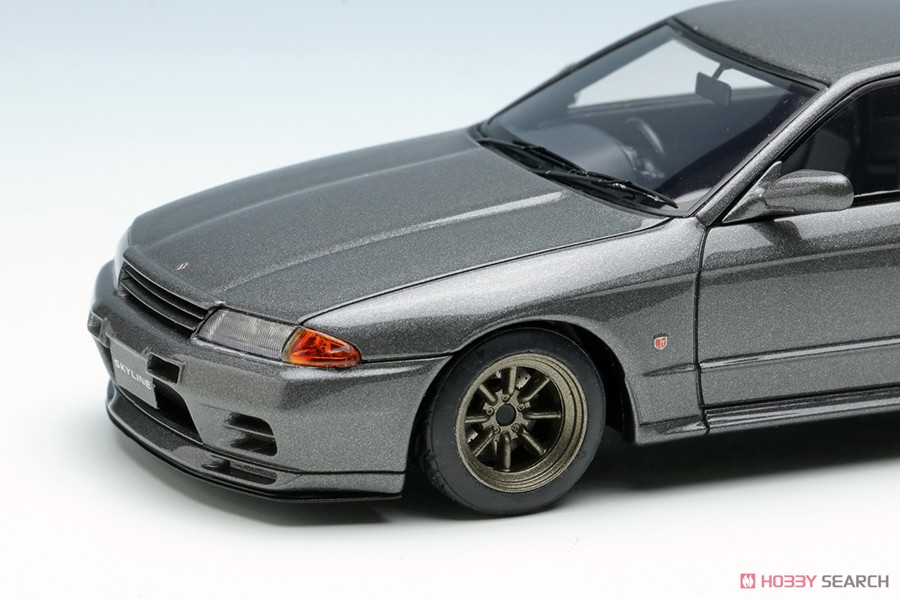 NISSAN SKYLINE GT-R (BNR32) (RS Watanabe 8 spoke) ガングレーメタリック (ミニカー) 商品画像5