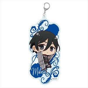 進撃の巨人 The Final Season ちびっつ！ アクリルキーホルダーBIG ミカサ (キャラクターグッズ)