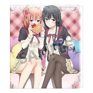 My Teen Romantic Comedy Snafu Climax Canvas Art Yukino Yukinoshita & Yui Yuigahama Valentine Ver. (Anime Toy)