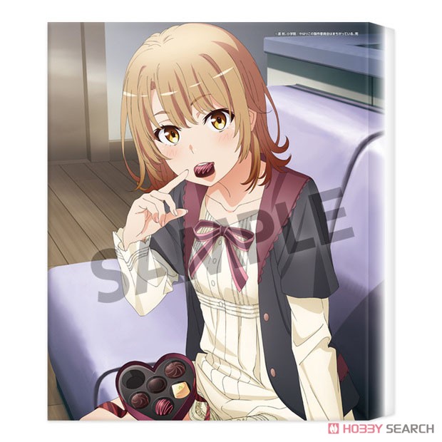 My Teen Romantic Comedy Snafu Climax Canvas Art Iroha Isshiki Valentine Ver. (Anime Toy) Item picture1