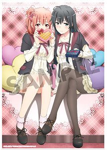 My Teen Romantic Comedy Snafu Climax Visual Acrylic Plate Yukino Yukinoshita & Yui Yuigahama Valentine Ver. (Anime Toy)
