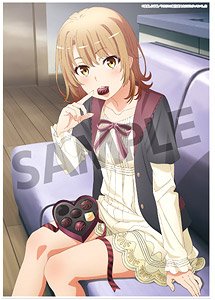 My Teen Romantic Comedy Snafu Climax Visual Acrylic Plate Iroha Isshiki Valentine Ver. (Anime Toy)
