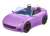 Barbie Doll and Vehicle (Purple) (Character Toy) Item picture2
