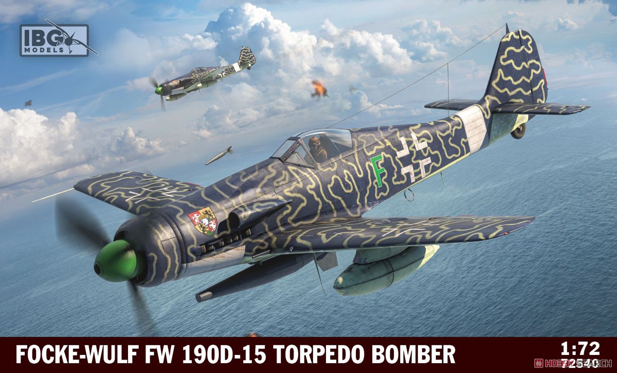 独・フォッケウルフFw190D-15雷撃攻撃機 (プラモデル) パッケージ1