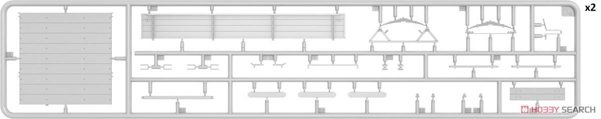 German Cargo Trailer (Plastic model) Other picture5