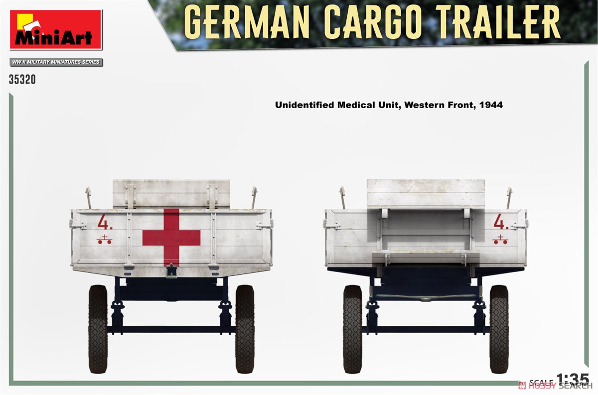 German Cargo Trailer (Plastic model) Color2