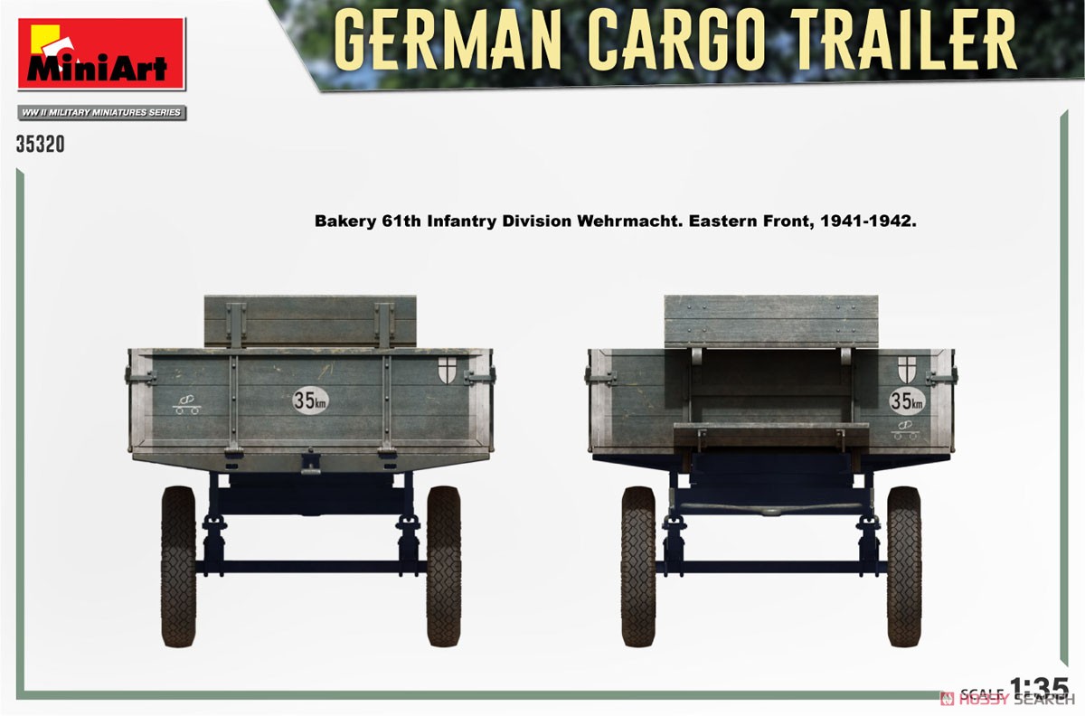 German Cargo Trailer (Plastic model) Color4