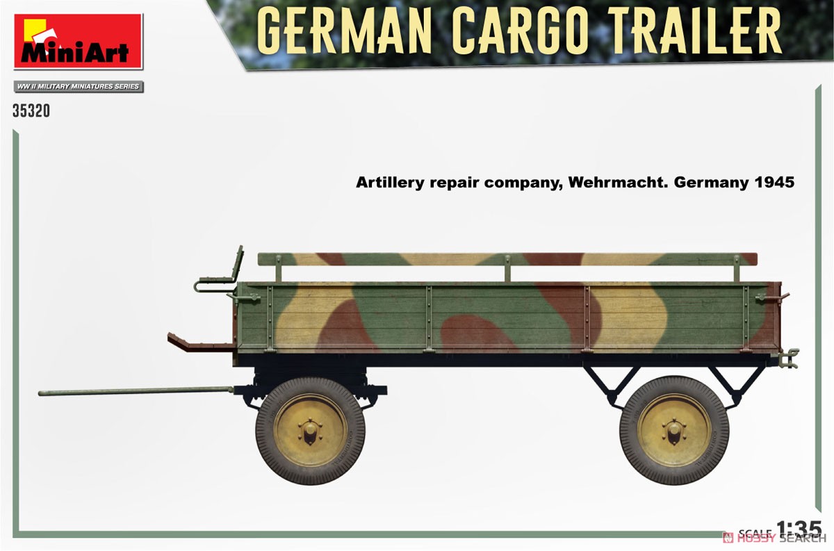 German Cargo Trailer (Plastic model) Color5
