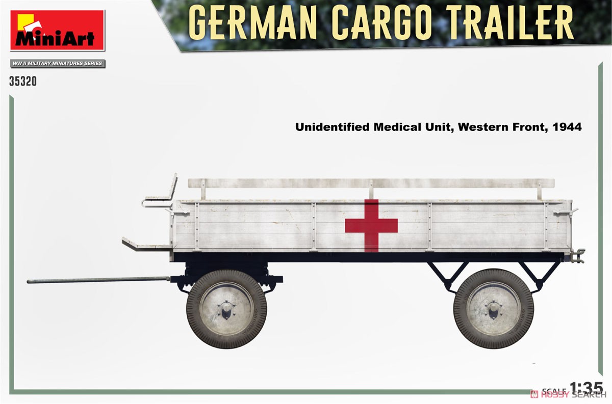 German Cargo Trailer (Plastic model) Color6