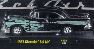 1957 Chevrolet Bel Air - Black Metallic (ミニカー)