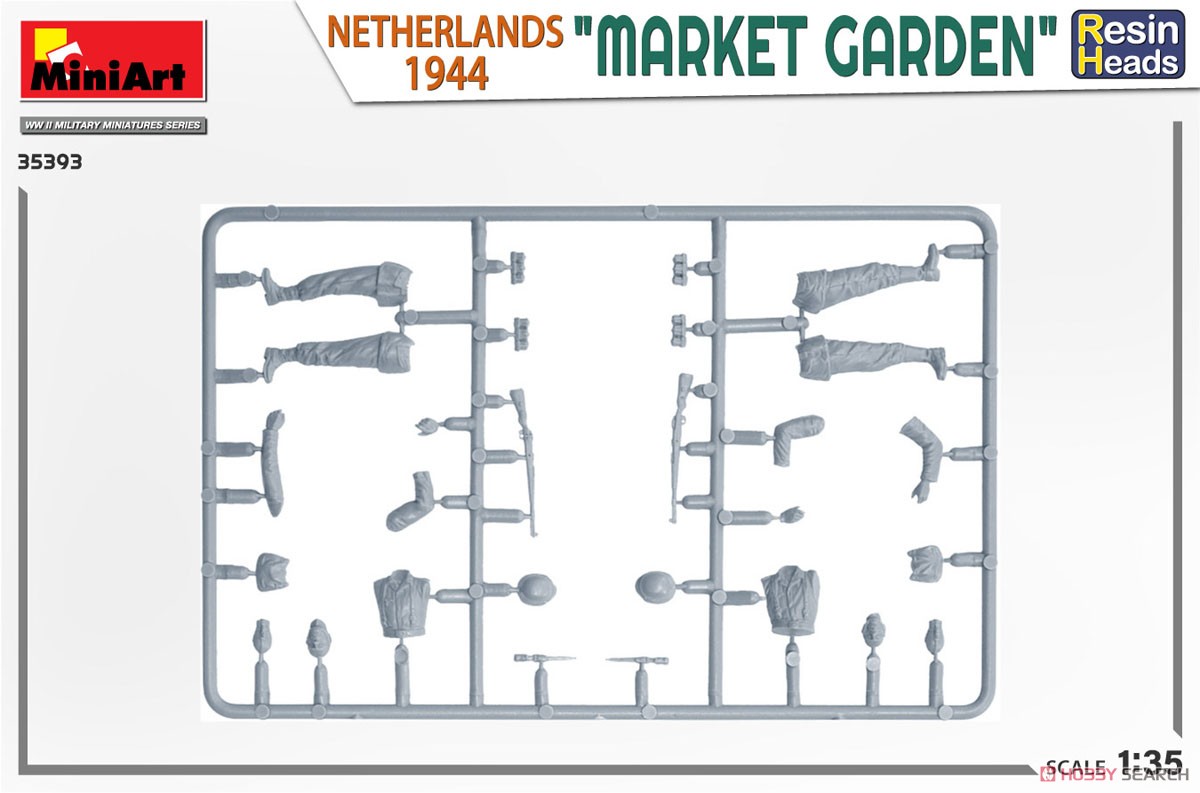 `Market Garden` Netherlands 1944. Resin Heads (Plastic model) Other picture4