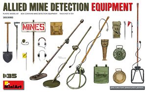 Allied Mine Detection Equipment (Plastic model)