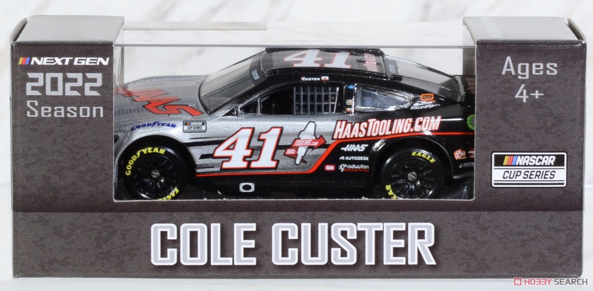 `コール・カスター` #41 ハースツーリング フォード マスタング NASCAR 2022 ネクストジェネレーション (ミニカー) パッケージ1