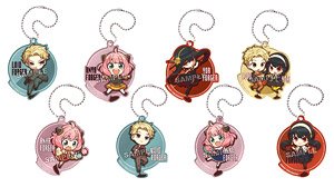 Pyoncolle Spy x Family Acrylic Key Ring (Set of 8) (Anime Toy)