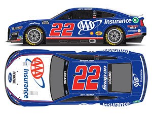 Joey Logano 2022 AAA Insurance Ford Mustang NASCAR 2022 Next Generation (Diecast Car)