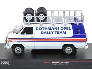Chevrolet Rally Assistant Car 1983 `ROTHMANS OPEL RALLY TEAM ` (Diecast Car)