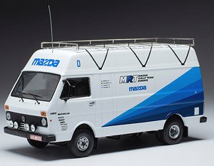 VW LT35 LWB Rally Assistant Car 1989 `MAZDA RALLY TEAM EUROPE` (Diecast Car)