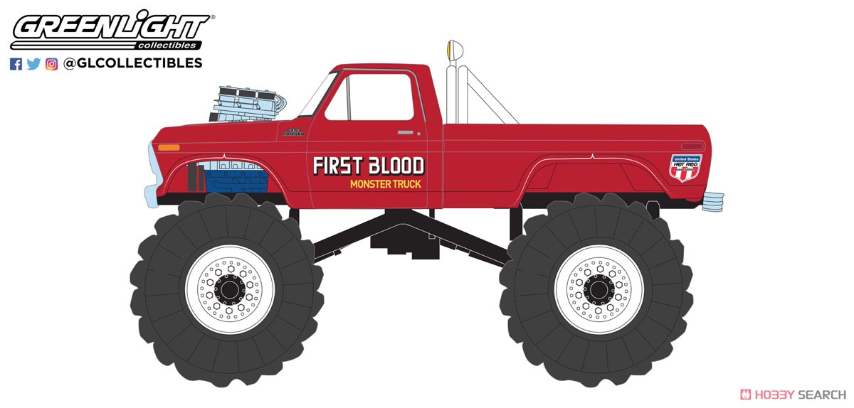 Kings of Crunch - First Blood - 1978 Ford F-250 Monster Truck (with 66-Inch Tires) (ミニカー) その他の画像1