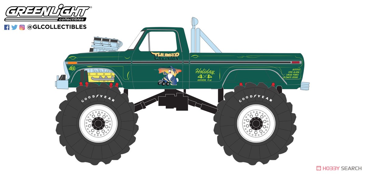Kings of Crunch - Thumper - 1975 Ford F-250 Monster Truck (with 66-Inch Tires) (ミニカー) その他の画像1