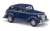 (HO) Opel Olympia 1938 Blue (Opel Olympia Dunkelblau) (Model Train) Item picture1