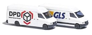 (N) MBスプリンターパーセルサービス GLS＆DPD (鉄道模型)