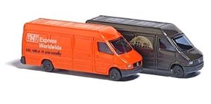 (N) MB Sprinter Delivery Van UPS & TNT (Model Train)